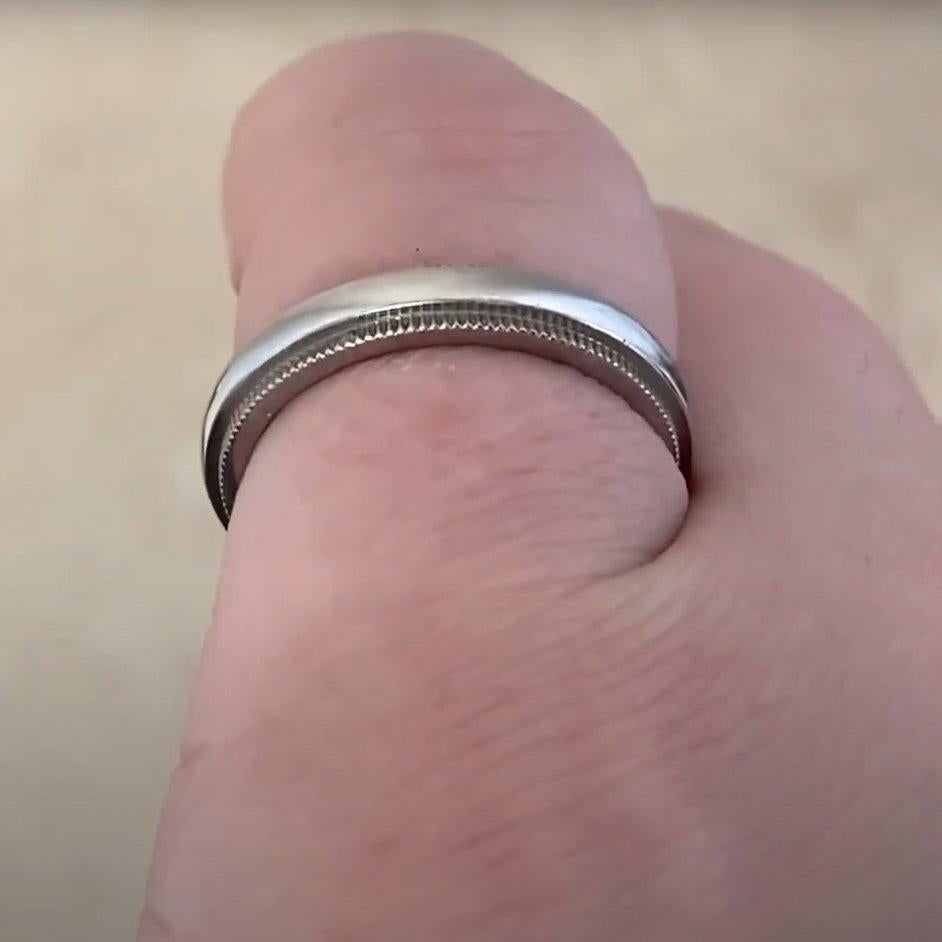 Tiffany & Co. Wedding Band, Platinum For Sale 2