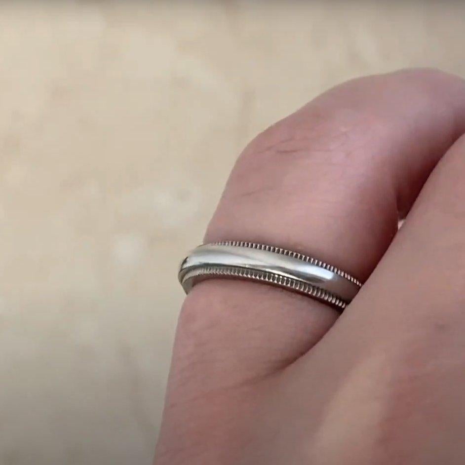 Tiffany & Co. Wedding Band, Platinum For Sale 3