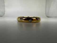 Tiffany & Co wedding band ring 18KT platinum ring