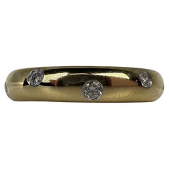 Tiffany & Co wedding band ring 18KT platinum ring