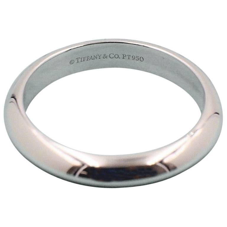 Tiffany & Co. Wedding Band Ring in Platinum