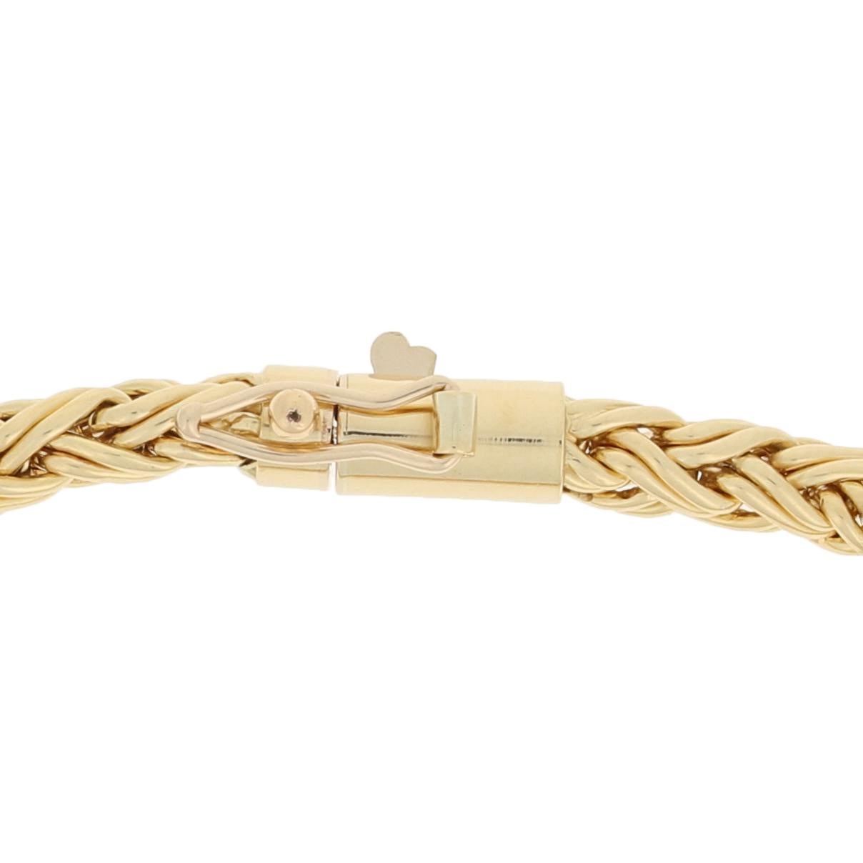 russian wheat chain bracelet