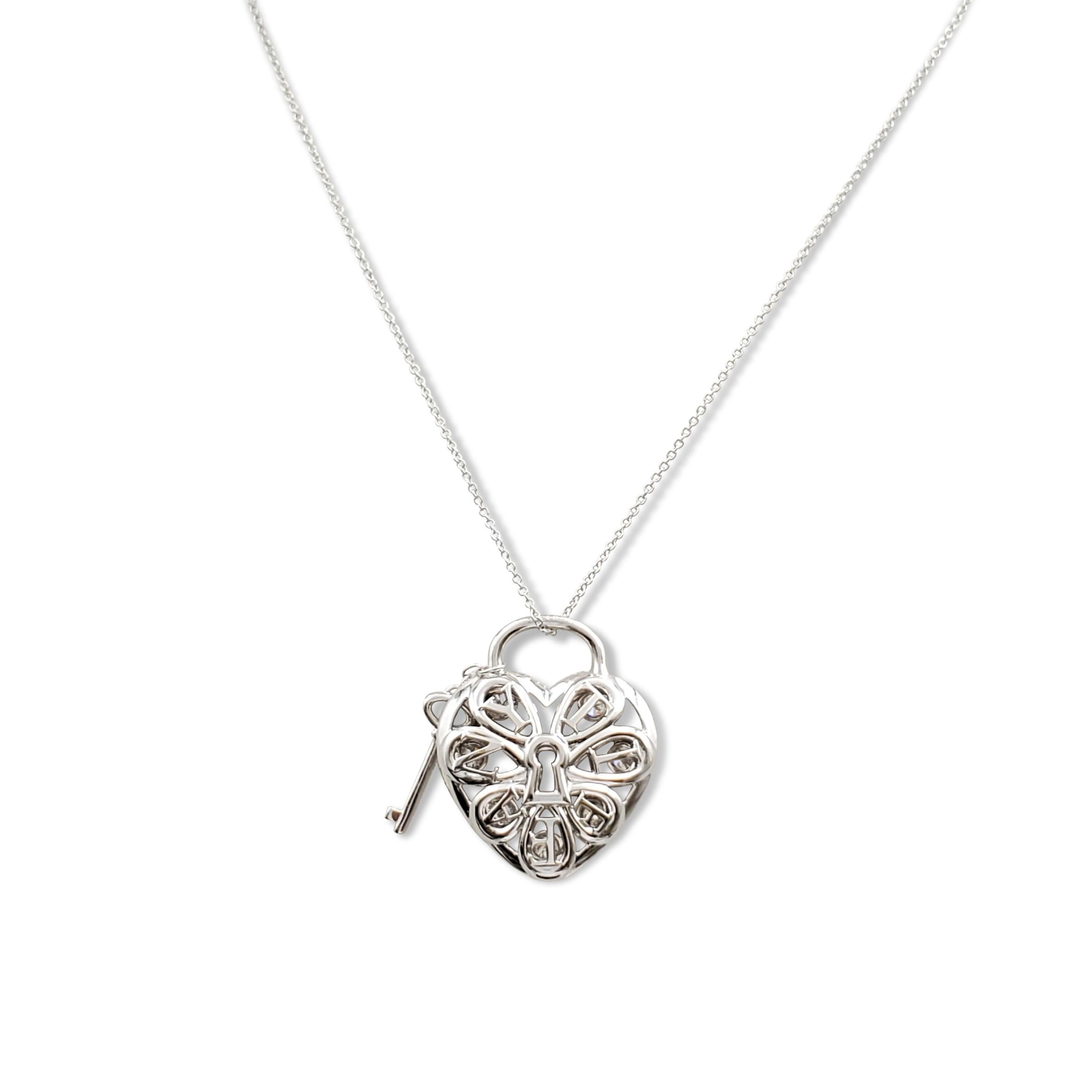 tiffany and co heart necklace