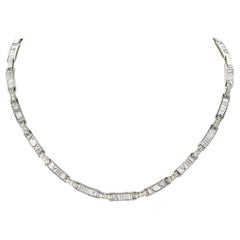 Tiffany 
Co. Collana Atlas con diamante in oro bianco 1,50ct TDW