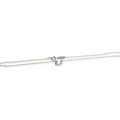 Tiffany & Co. White Gold Diamond Horseshoe Pendant