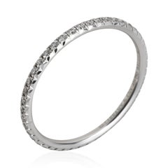 Tiffany & Co. Weißgold Diamant Metro Eternity Band