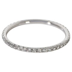 Tiffany & Co. Weißgold Diamant Metro Eternity Band