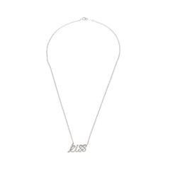 Tiffany & Co. White Gold Diamond Paloma Picasso Graffiti Kiss Pendant