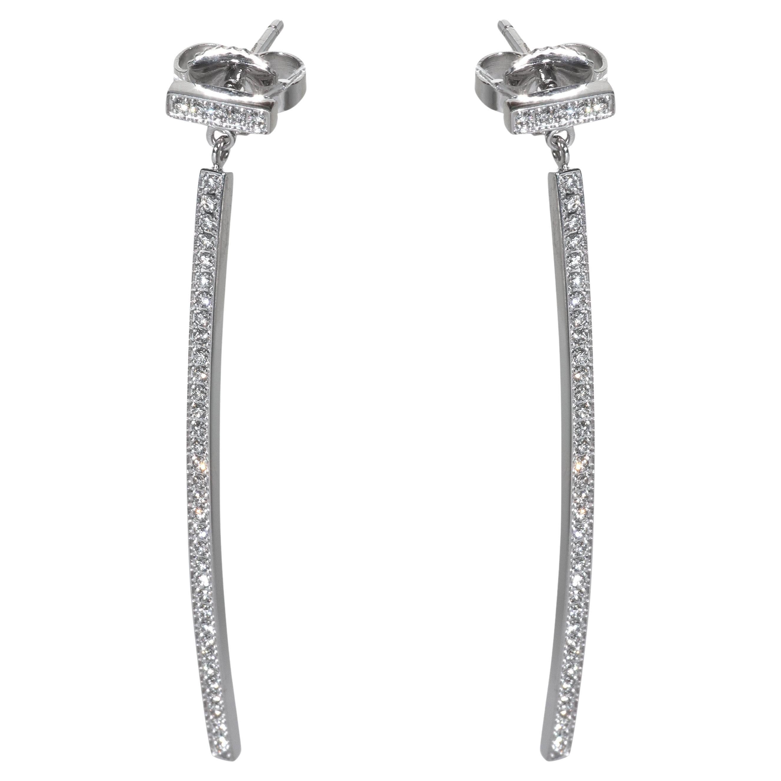 Tiffany
Co. Orecchini Tiffany T con diamante in oro bianco