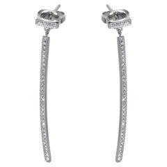 Tiffany & Co. White Gold Diamond Tiffany T Earrings Tiffany & Co. White Gold Diamond Tiffany T Earrings