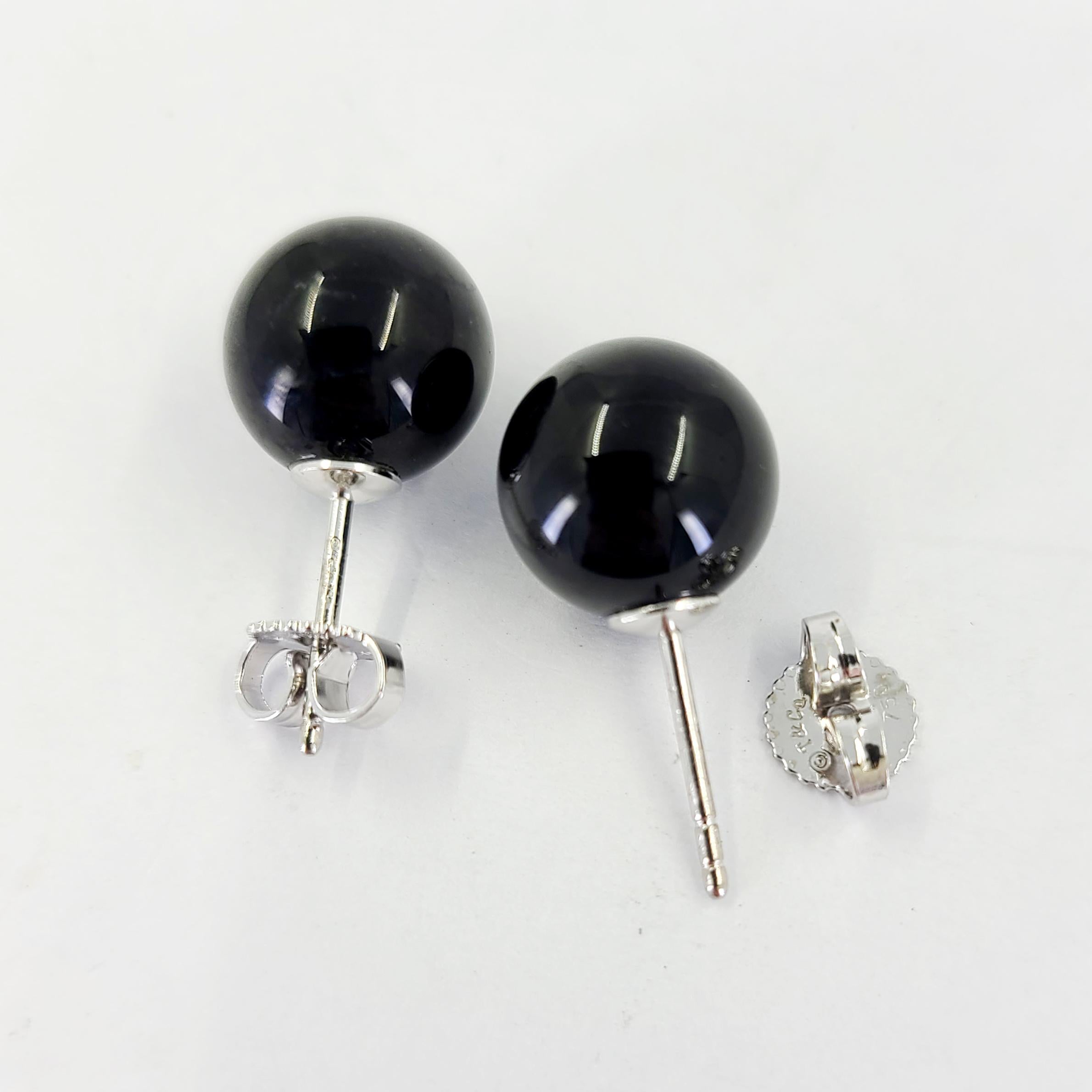 onyx earrings tiffany's