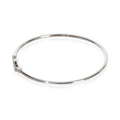 Tiffany & Co. White Gold  Tiffany T Narrow Bracelet