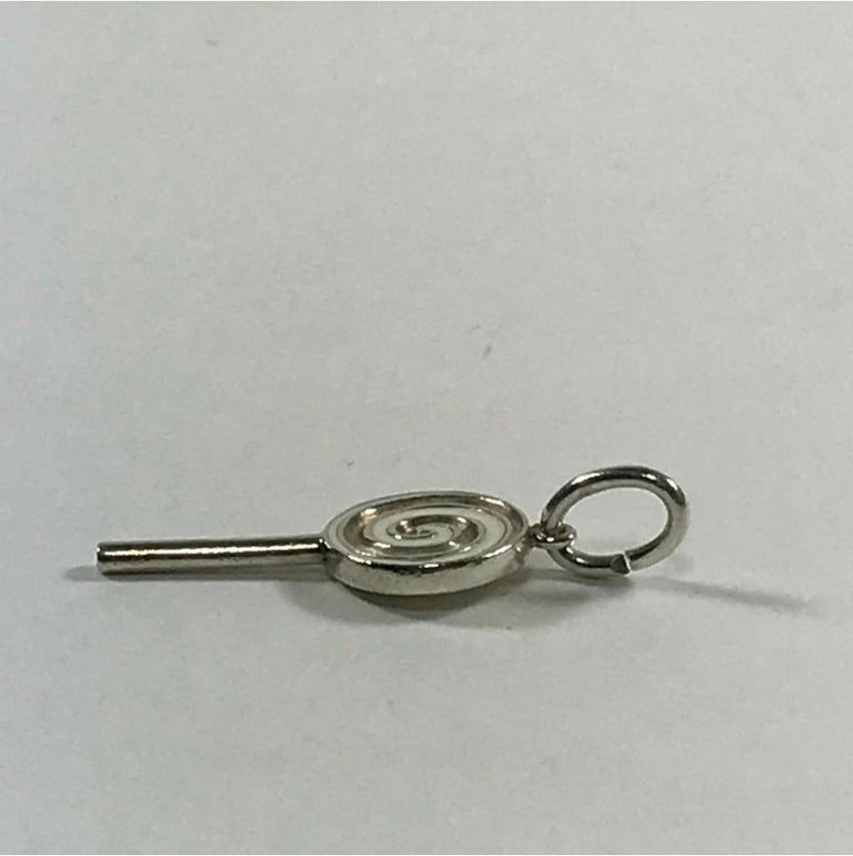 Tiffany and Co. White Lollipop Charm For Sale at 1stDibs | tiffany