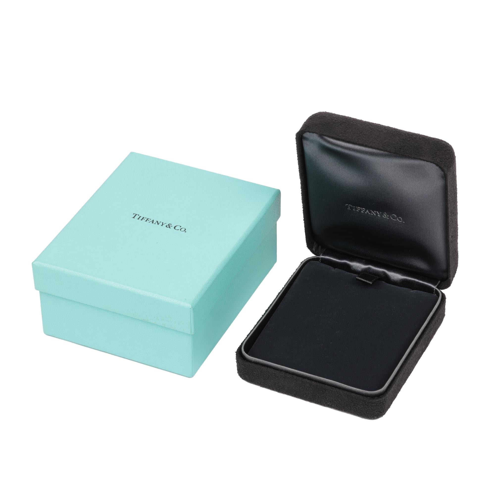 Tiffany & Co Breites Diamant-Drahtarmband Damen