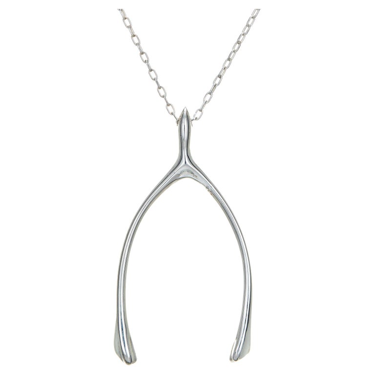 Wishbone necklace tiffany clearance