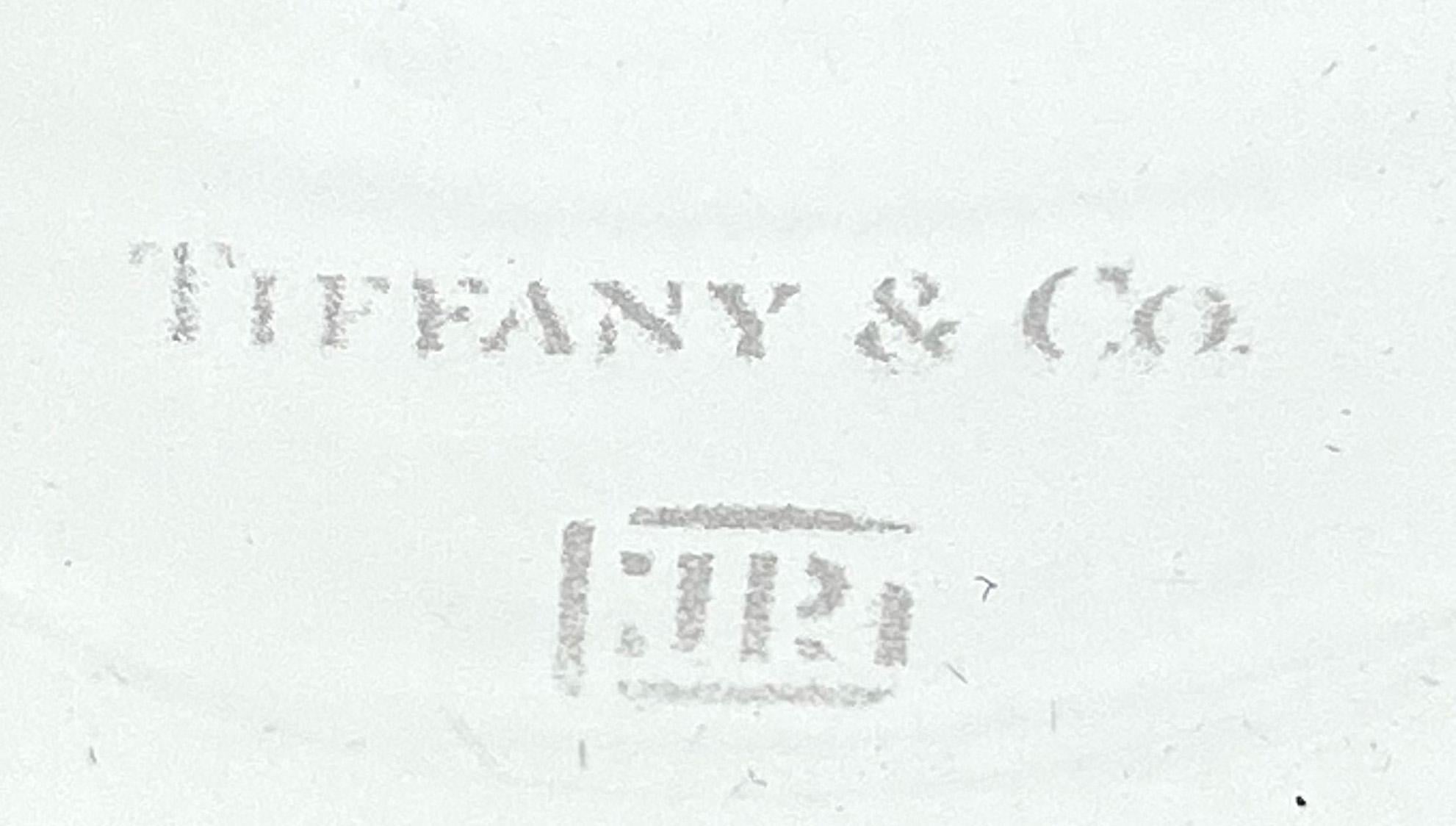 Tiffany & Co mit Riedel-Kristallschale (Moderne) im Angebot