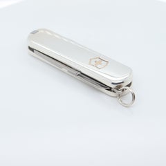Tiffany & Co. with Victorinox Sterling Silver & Gold Swiss Army Pocket Knife