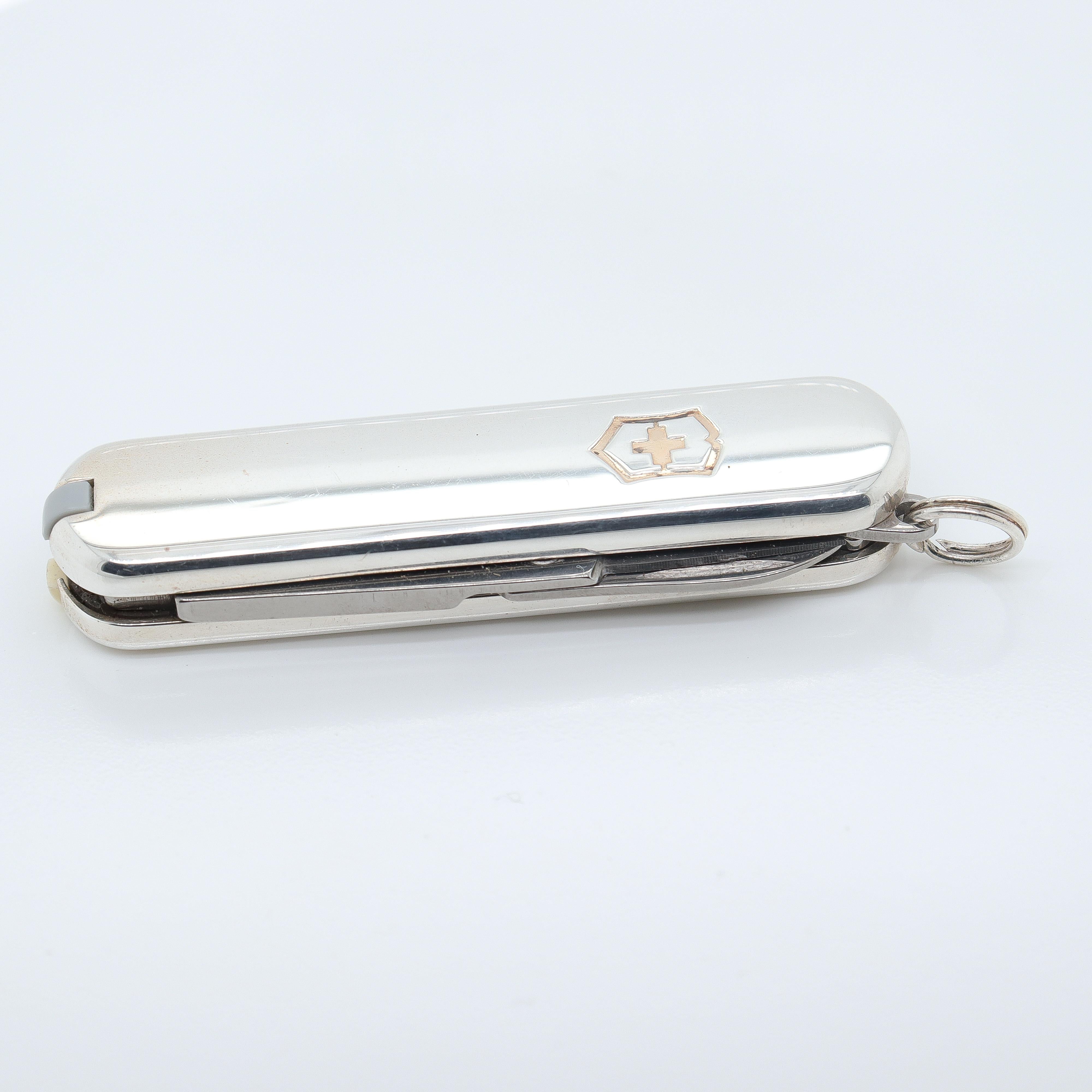 Tiffany and Co. with Victorinox Sterling Silver and Gold Tiffany and Co. with Victorinox Sterling Silver and Gold