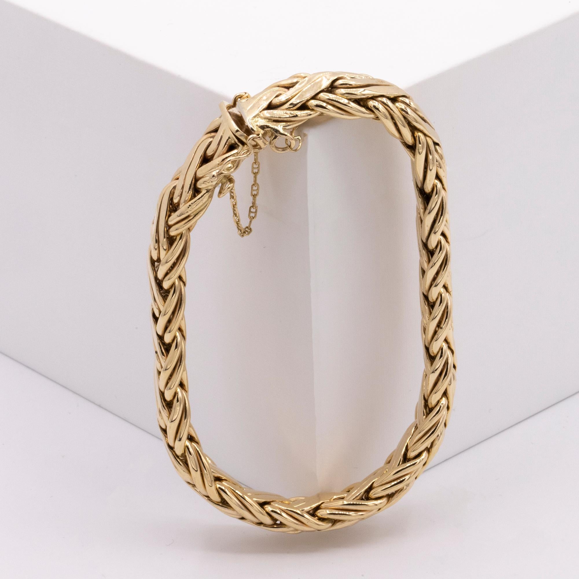 Tiffany & Co. Woven Bracelet In Excellent Condition In Princeton, NJ
