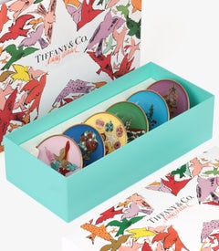 Tiffany & Co x Andy Warhol Festive Bone China Set of 6 Dessert Plates