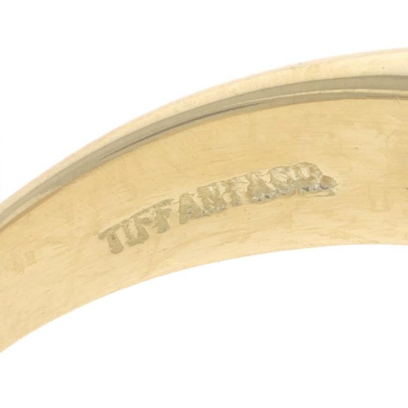 Tiffany & Co. X Diamond Band - Bague en or jaune 18k ronde et brillante .20ctw en vente 2