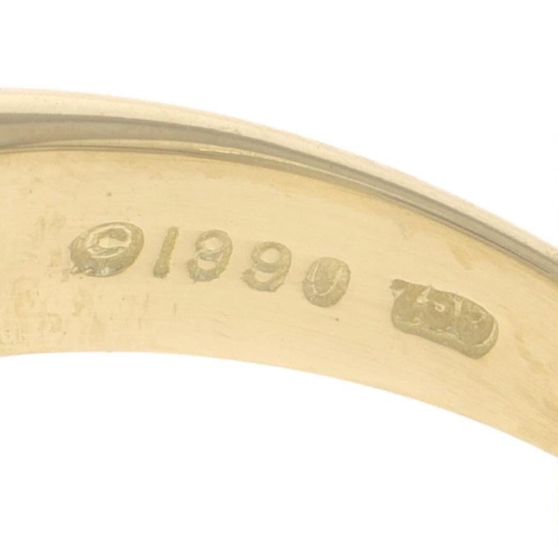 Tiffany & Co. X Diamond Band - Bague en or jaune 18k ronde et brillante .20ctw en vente 3