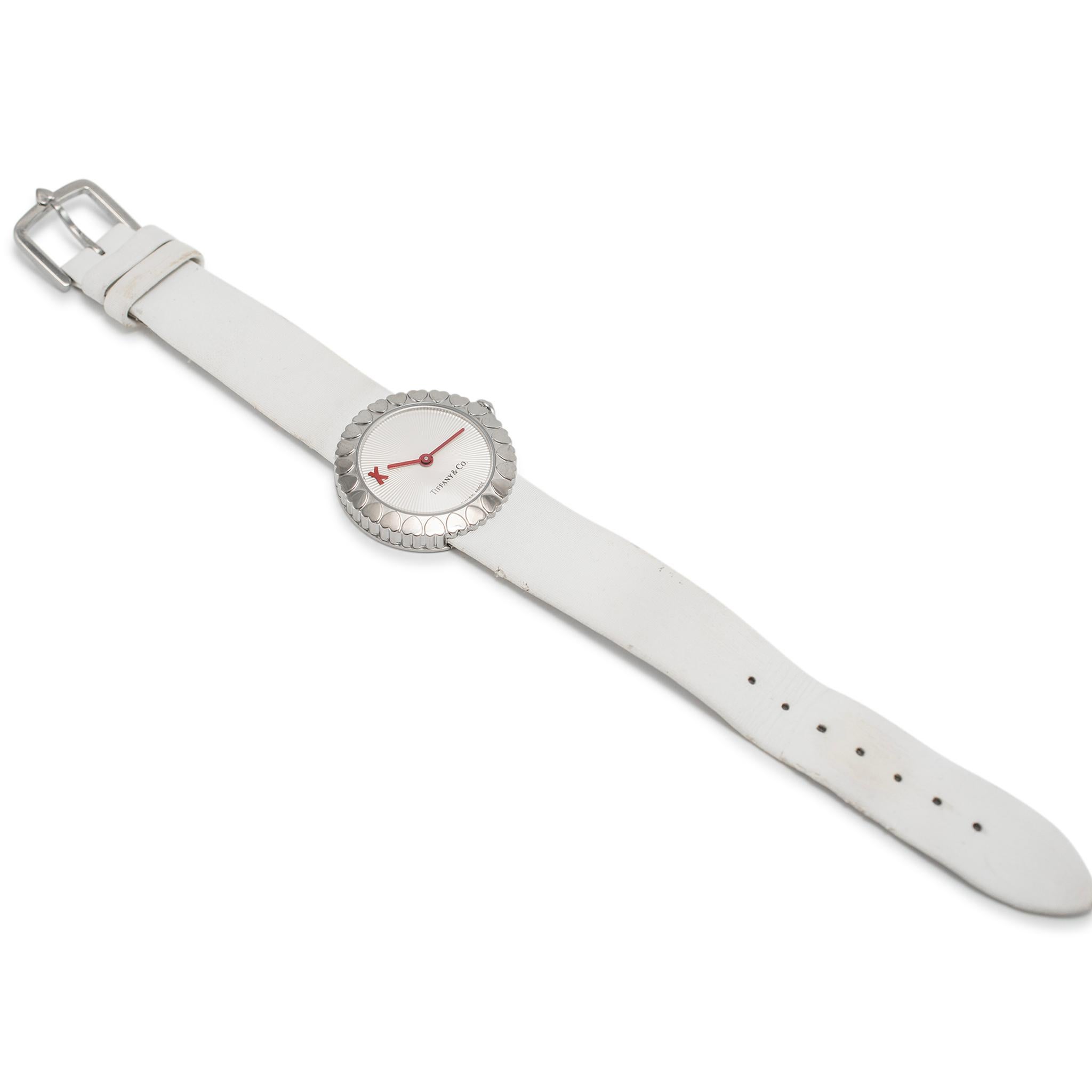Tiffany & Co. X Paloma Picasso Crown of Hearts 28MM Stainless Steel Ladies Watch 5