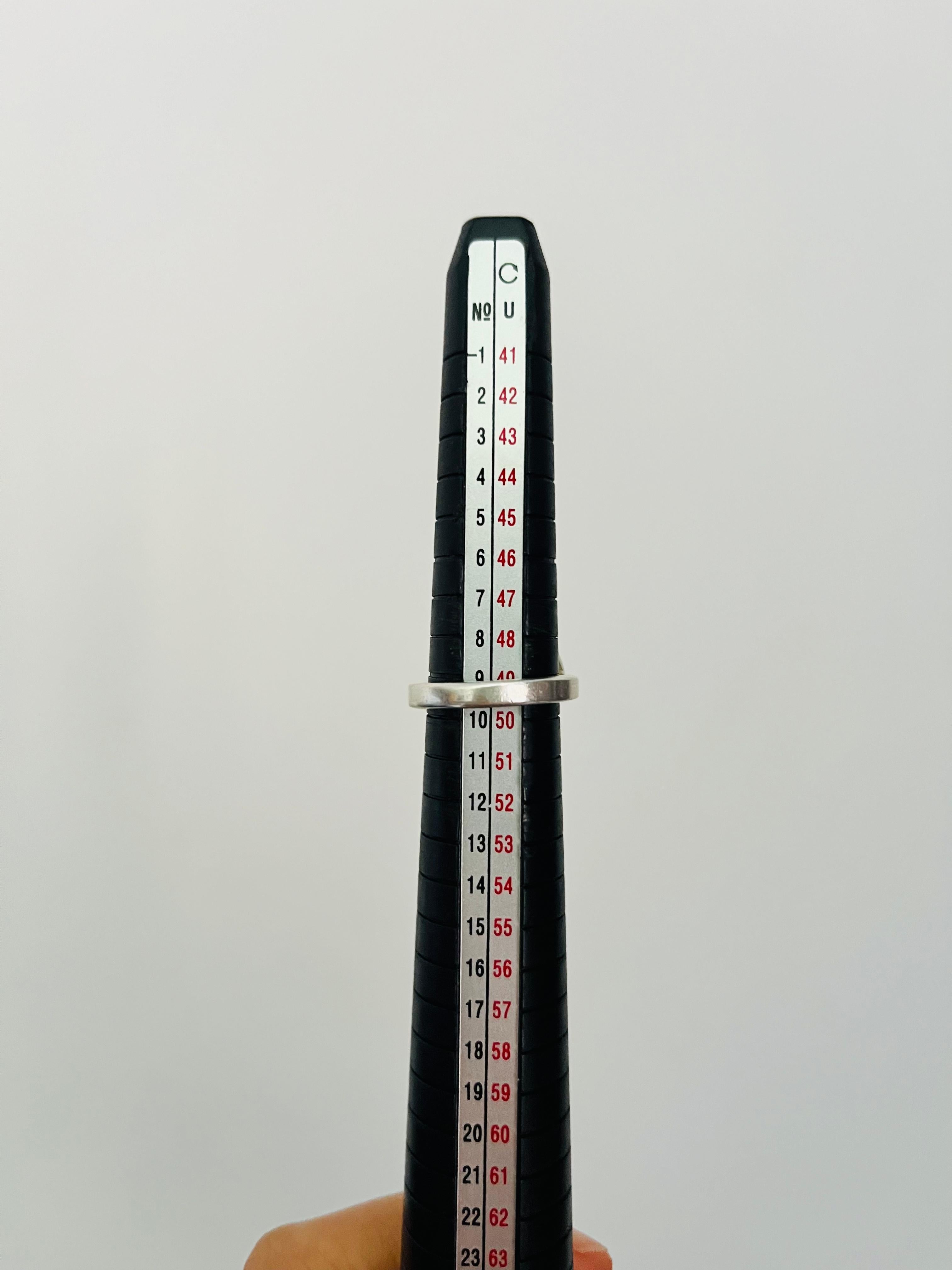 Tiffany & Co. x Paloma Picasso for Tiffany & Co. Argento 925 Anello Cuore Amore Intrecciato 5 UK K. in vendita 4