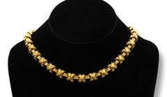 Tiffany & Co. X Signature Choker Necklace 18K Yellow Gold