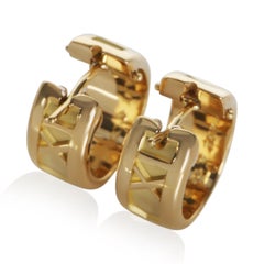 Tiffany & Co. Boucles d'oreilles créoles « Small Atlas » en or jaune, 1995