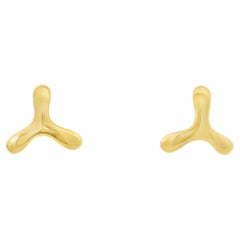 Tiffany
Co Yellow Golding
Co 3 Sided 18-Karat Earrings En Stock