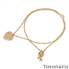Tiffany & Co. Yellow Gold and Diamond Set 'Return to Tiffany' Bracelet