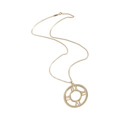 Tiffany & Co. Yellow Gold  Atlas Pendant