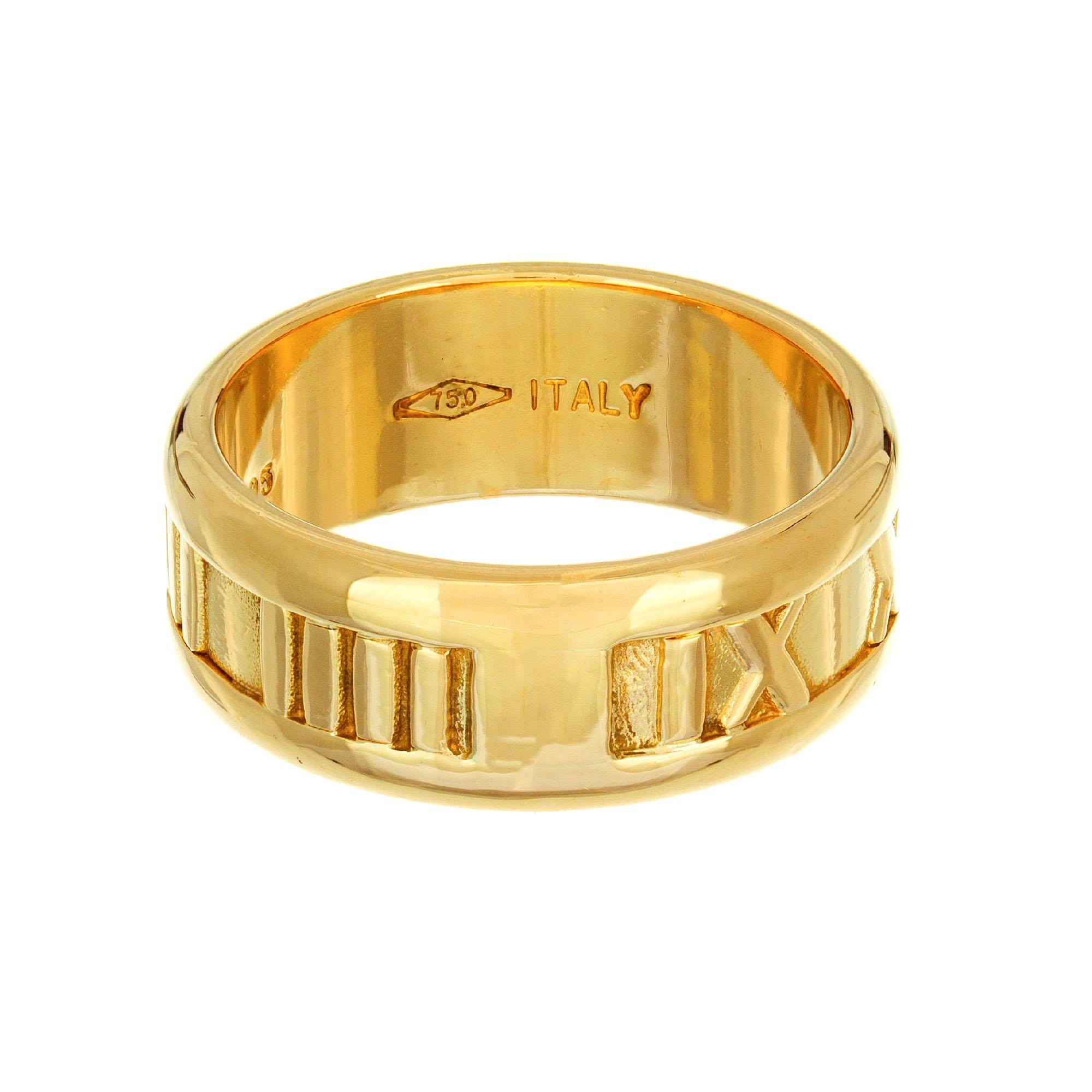 tiffany atlas gold ring