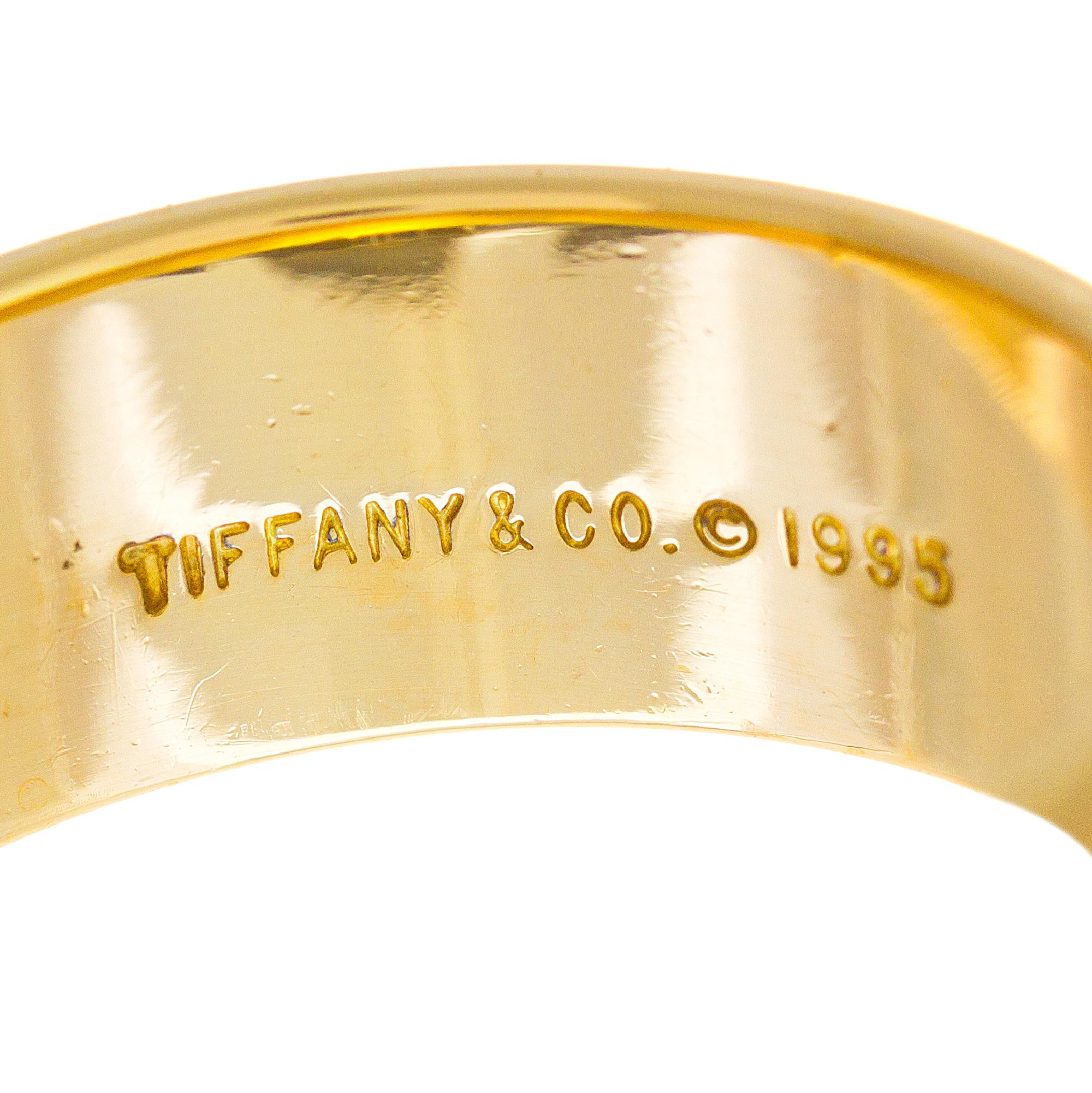 Women's Tiffany & Co. Yellow Gold Atlas Wedding Band