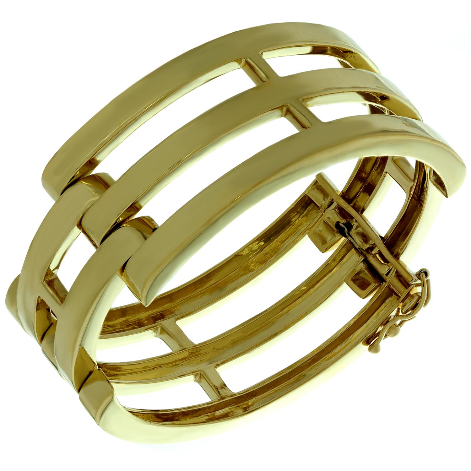 Tiffany & Co. 18k Yellow Gold Bangle Bracelet