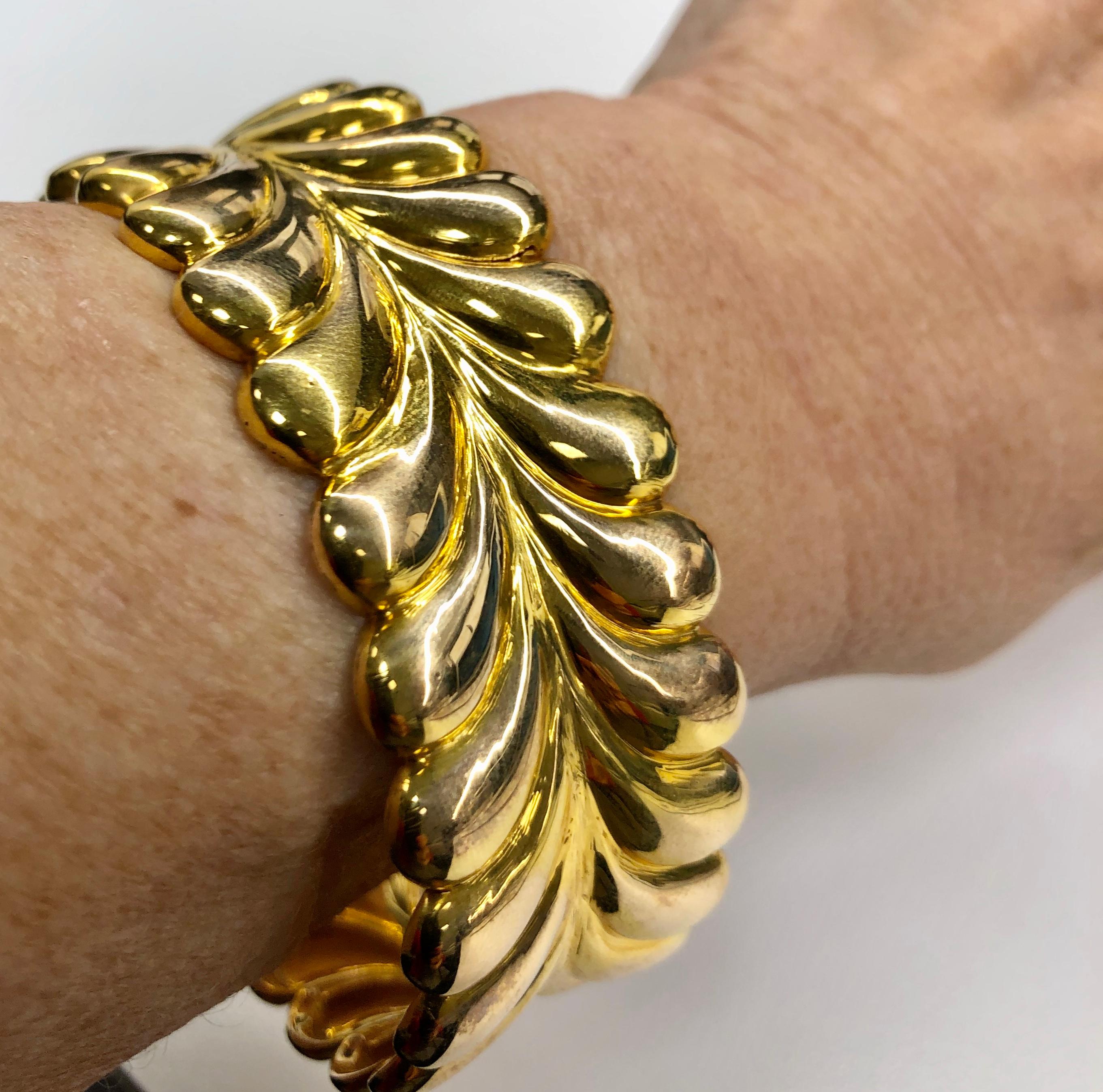 tiffany cuff bracelet gold
