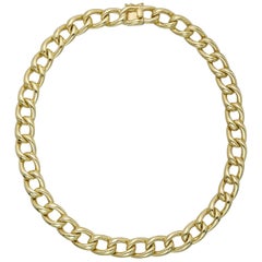 Tiffany & Co. Yellow Gold Curb-Link Necklace