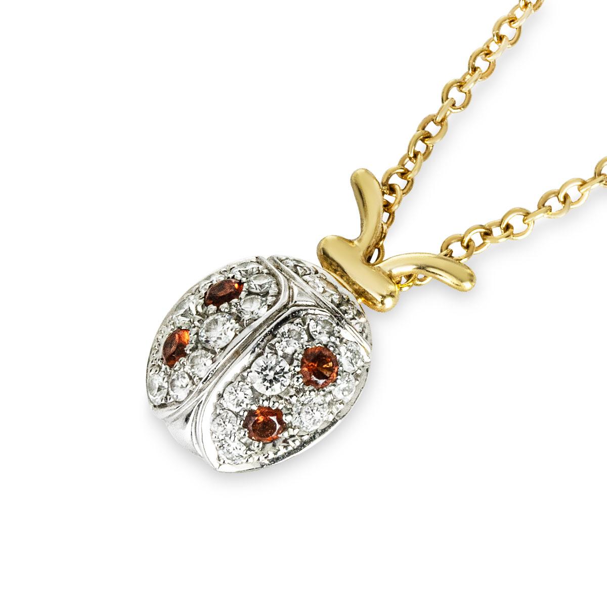 tiffany & co gold bee necklace