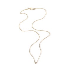 Tiffany & Co. Gelbgold Diamant Elsa Peretti Diamond By The Yard Anhänger