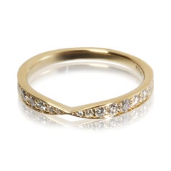 Tiffany & Co. Yellow Gold Diamond Harmony Band