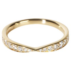 Tiffany & Co. Yellow Gold Diamond Harmony Band