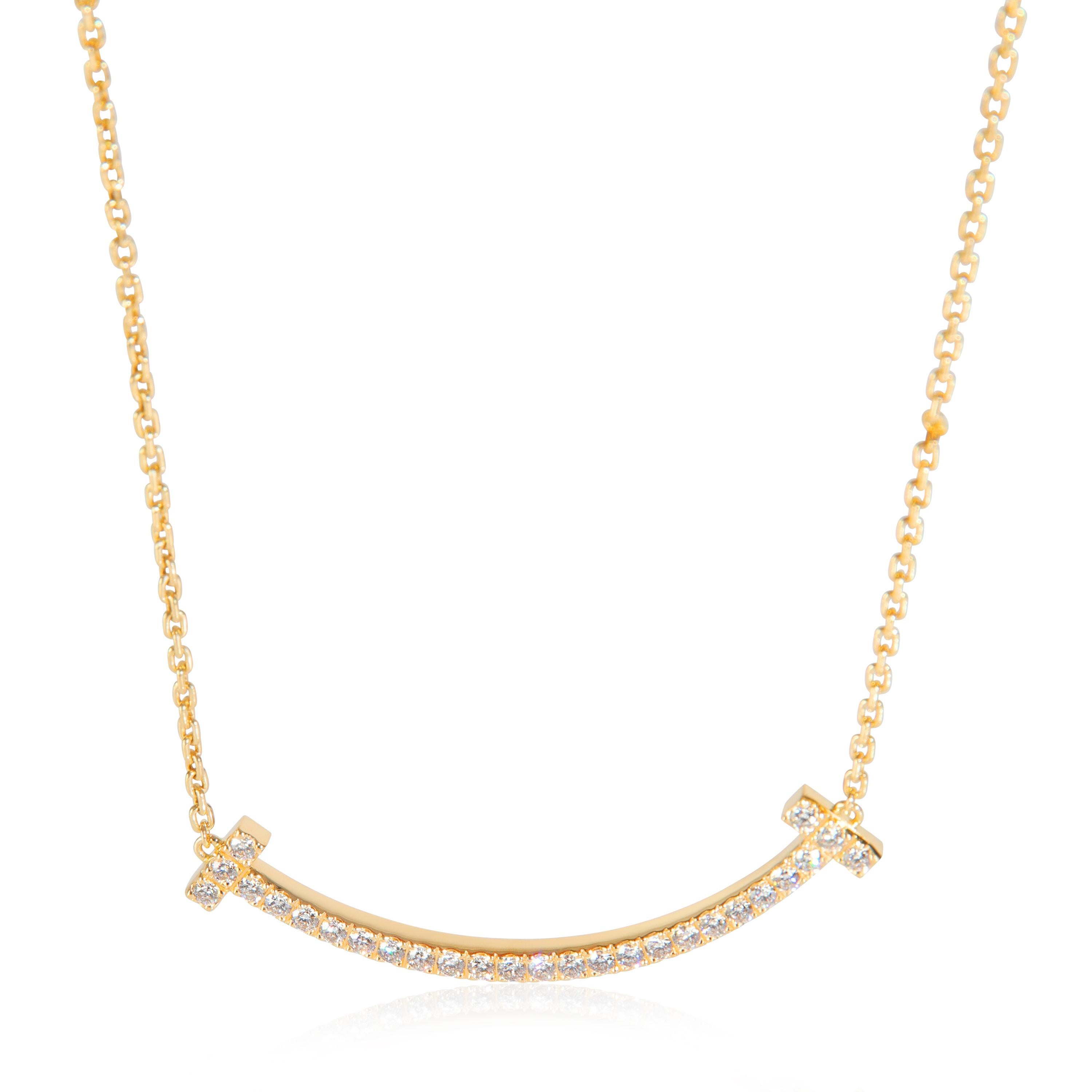 Tiffany & Co. Pendentif Tiffany T Smile en or jaune avec diamant de taille moyenne

DÉTAILS PRIMAIRES
SKU : 148509
Titre de la liste : Tiffany & Co. Pendentif Tiffany T Smile en or jaune avec diamant de taille moyenne
Description de l'état : La