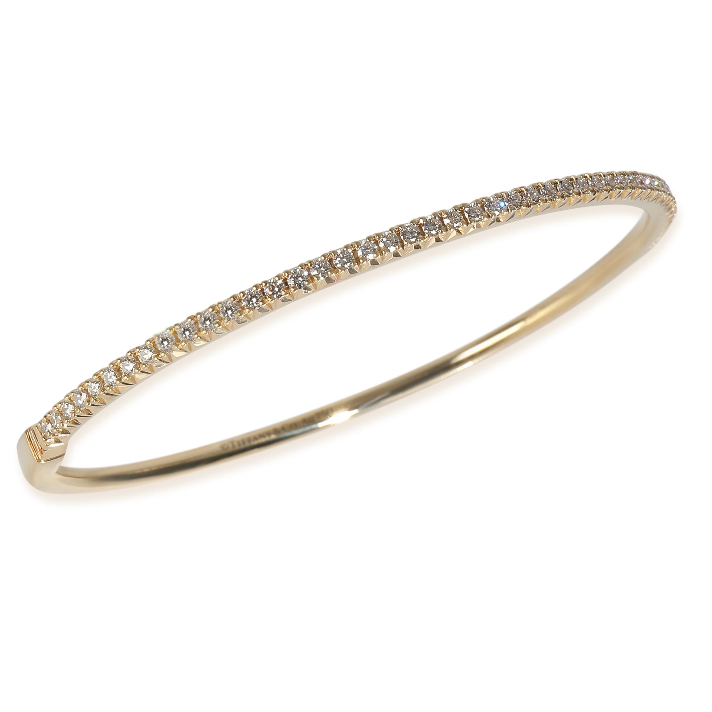 Tiffany & Co. Pulsera Metro Diamante Oro Amarillo 1