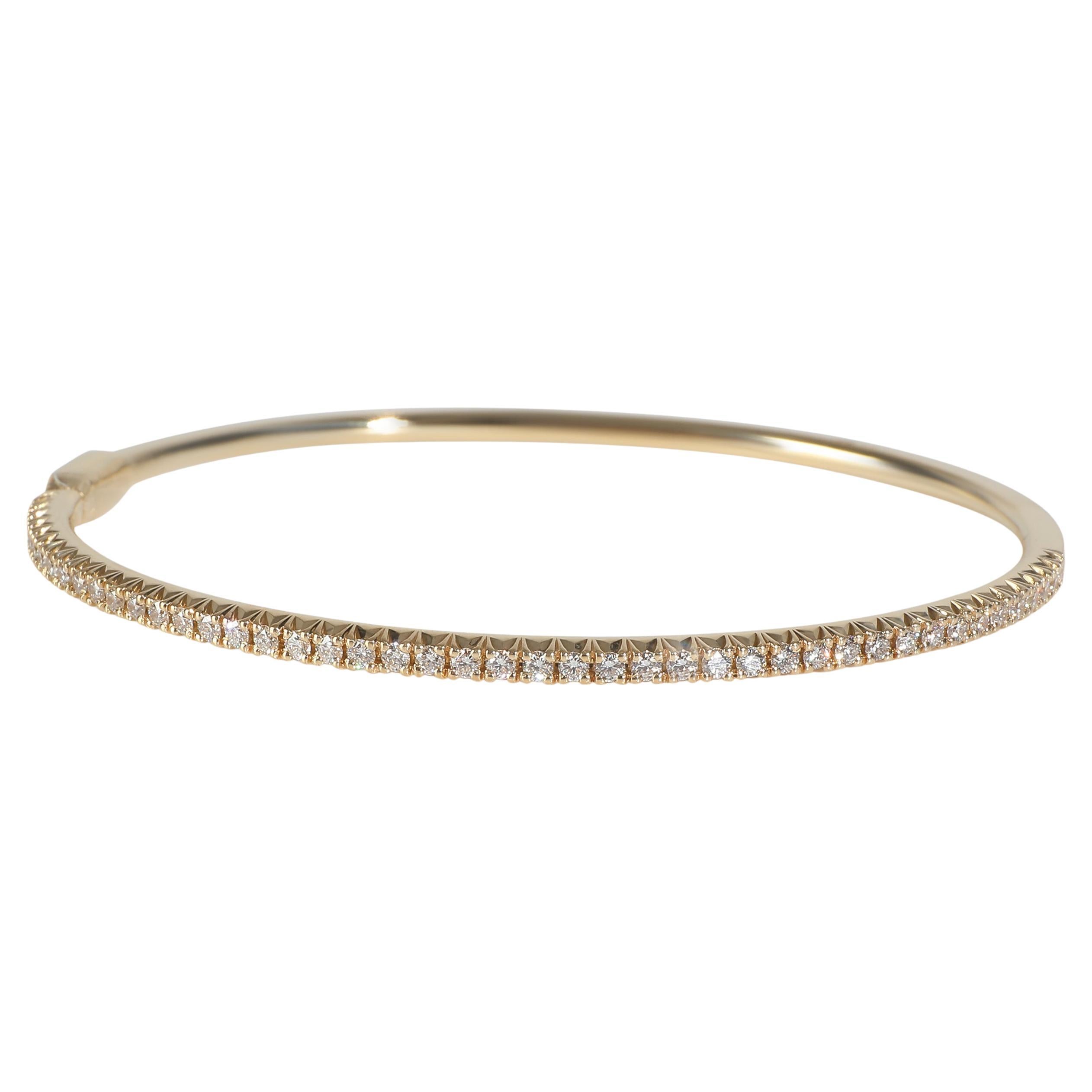 Tiffany 
Co. Bracelet métro en or jaune avec diamants