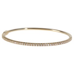 Tiffany & Co. Yellow Gold Diamond Metro Bracelet