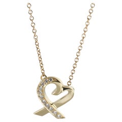 Tiffany & Co. Pendentif en or jaune avec diamant Paloma Picasso Loving Heart
