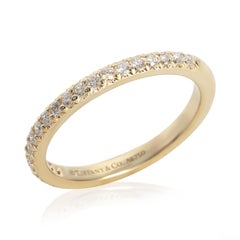 Tiffany & Co. Yellow Gold Diamond Soleste Band