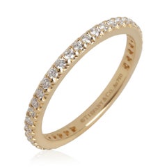 Tiffany & Co. Yellow Gold Diamond Soleste Eternity Band