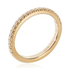 Tiffany & Co. Yellow Gold Diamond Soleste Half Eternity Band